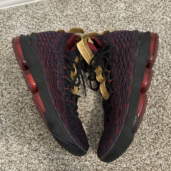 Nike LeBron XV 15 Men\'s Size 13 New Heights Basketball Shoes 897648-300 GUC main image 5